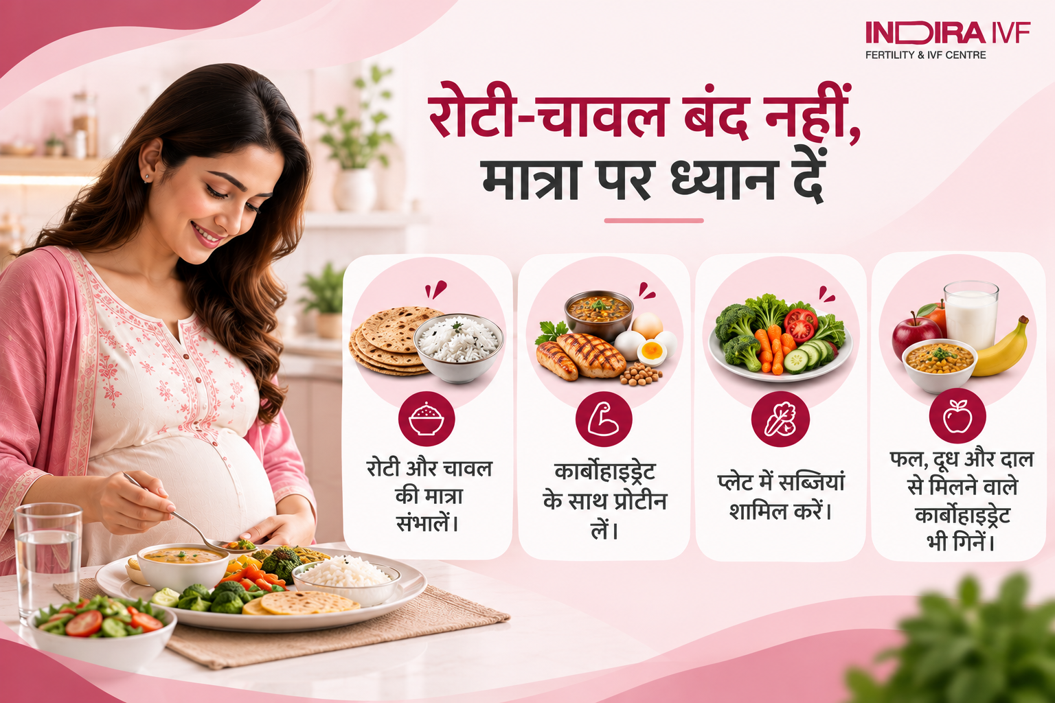 गर्भावस्था में संतुलित आहार 