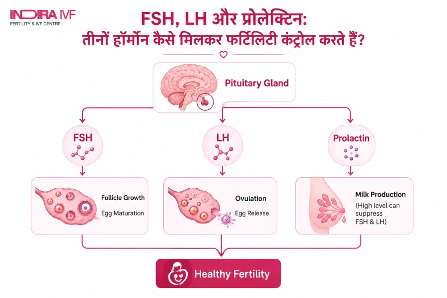 Fsh lh prolactin क्या काम करते हैं