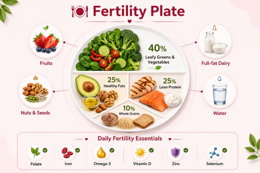 Best Foods to Eat While Trying to Conceive