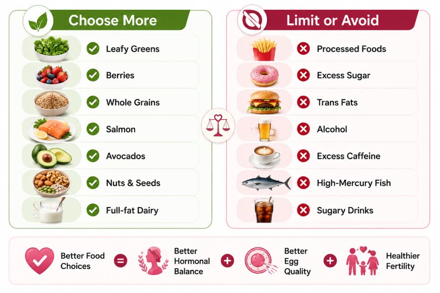 Foods to Avoid When Trying to Conceive