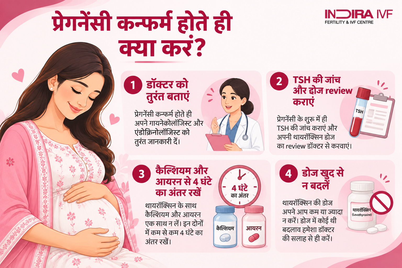 Pregnancy Care Tips Infographic
