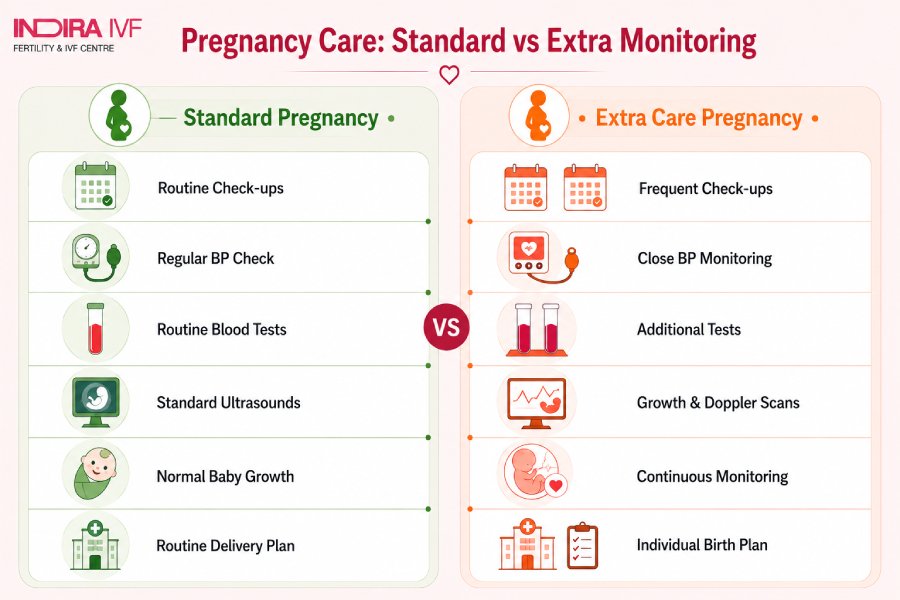Normal Pregnancy vs High-Risk Pregnancy