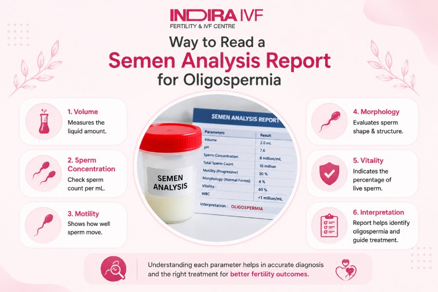 Understanding semen analysis for oligospermia