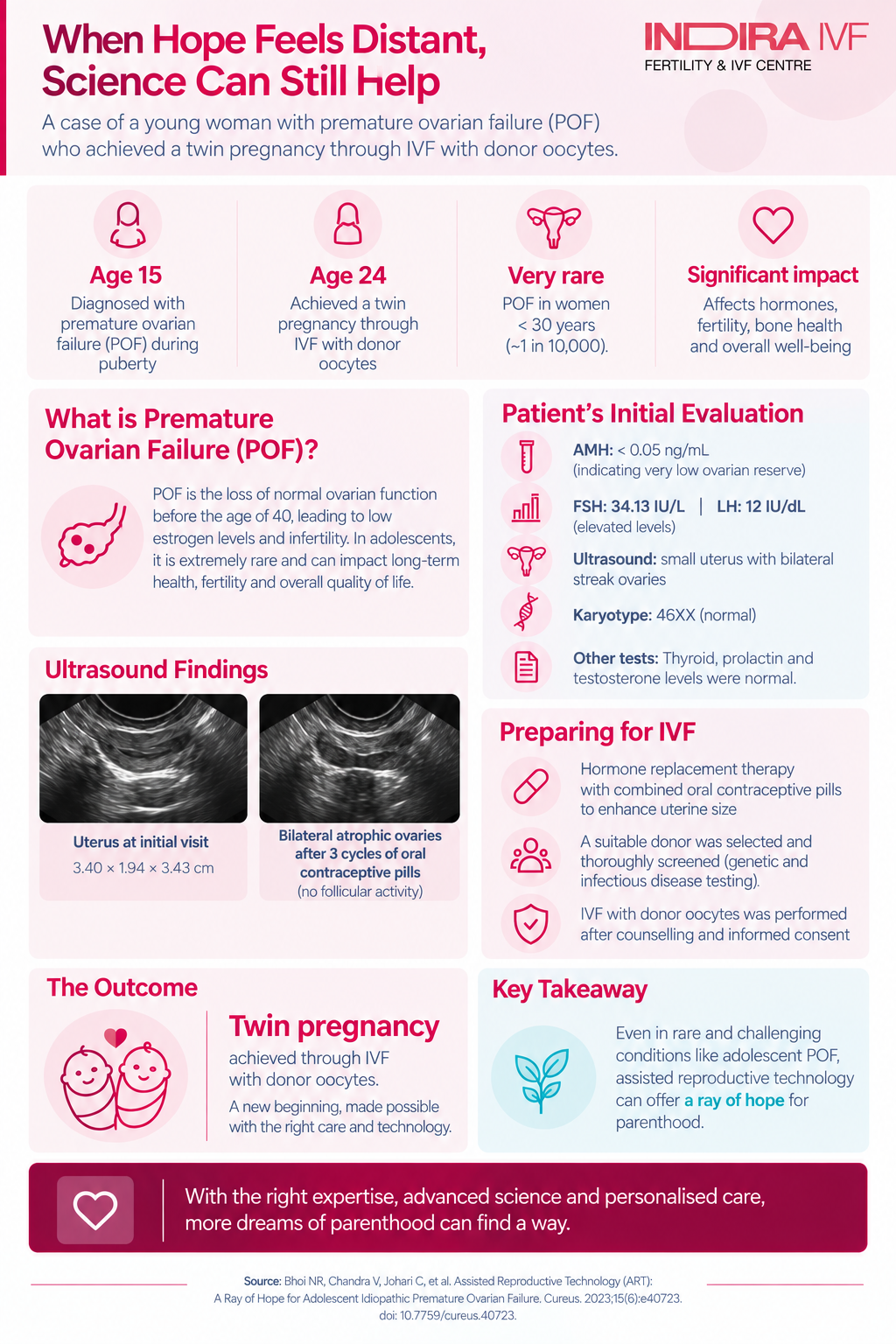 adolescent pof donor egg ivf