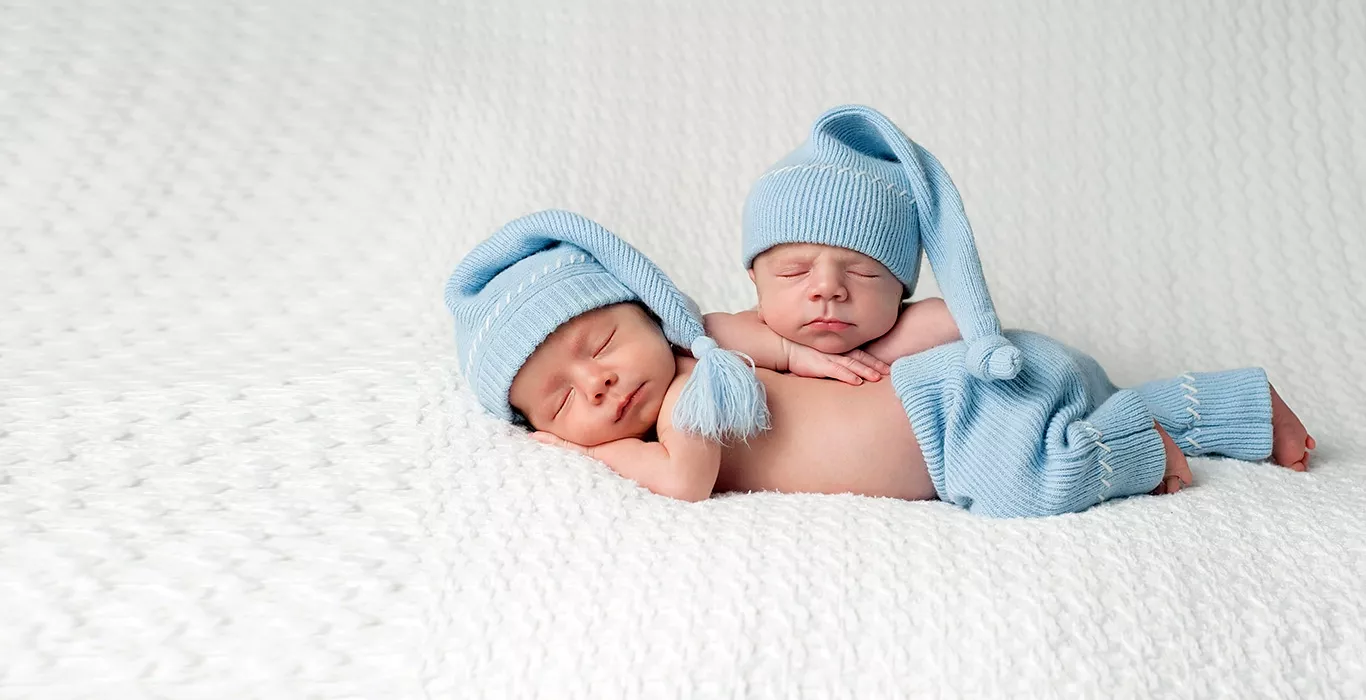 Twin babies in IVF